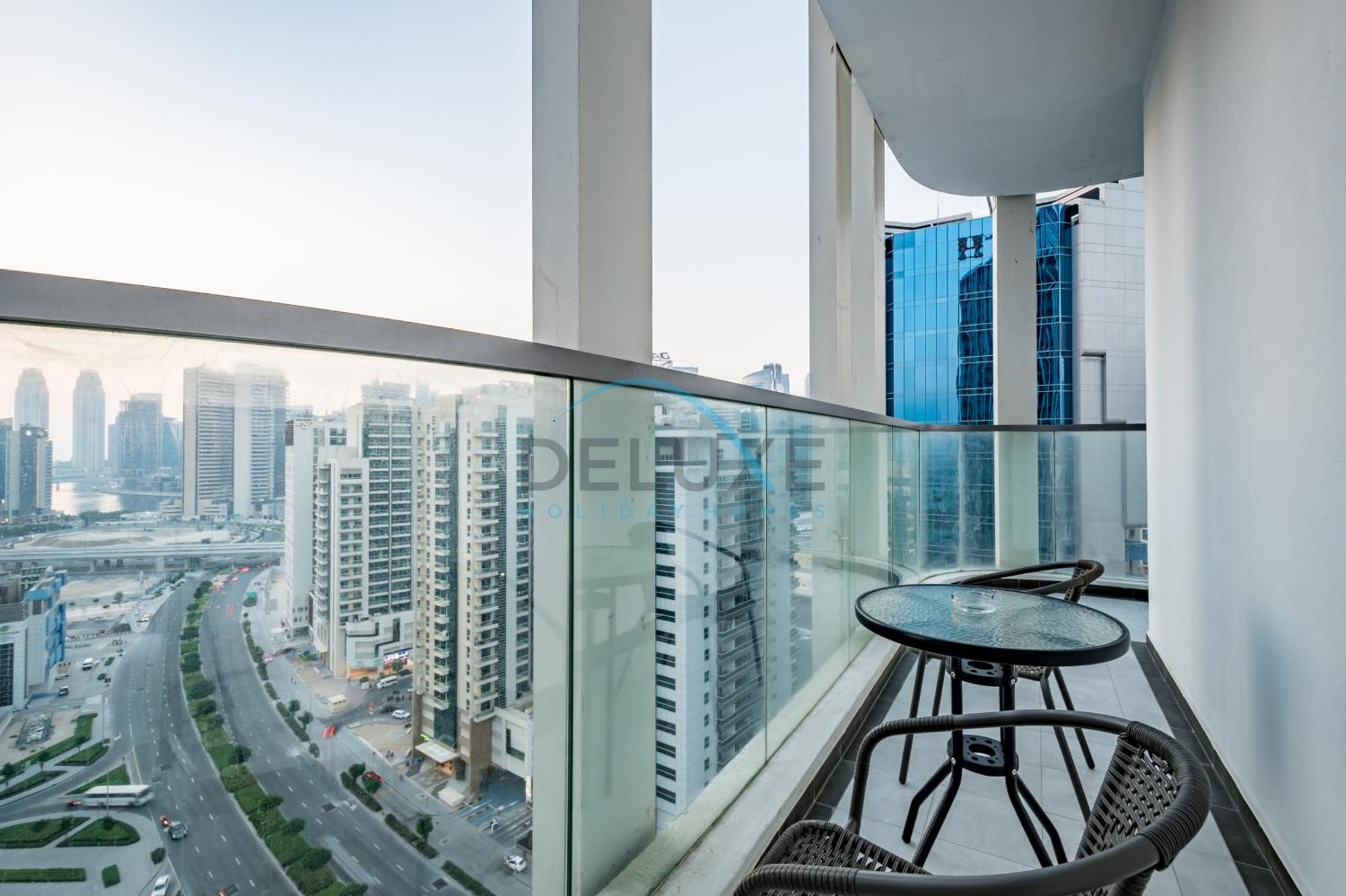 Upscale 3br In Bayz Tower, Business Bay By Deluxe Homes